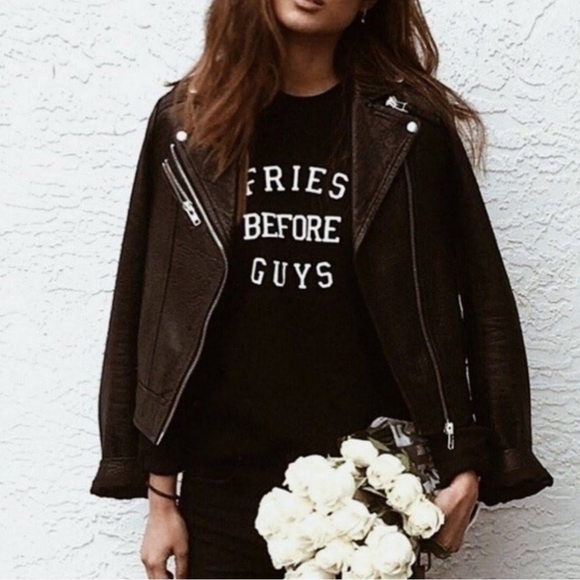 Black Graphic Sweatshirt - Picture 2 of 7